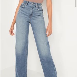 Old Navy Wide Leg, HighRise Jeans